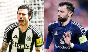 St James’ Park chờ cuộc so tài giữa Bruno Fernandes và Tonali