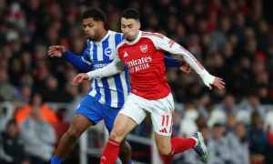 Merson và Sutton lo Arsenal sảy chân tại Brighton vì áp lực