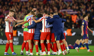 Atletico sống sót qua thảm họa tại Camp Nou