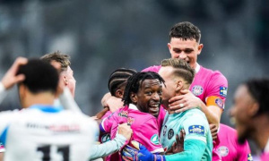 Thua luân lưu oan nghiệt, Marseille dừng bước tại Cúp Quốc gia