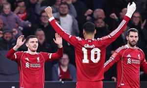 Robertson rực sáng, Liverpool hạ Wolves để vào tứ kết FA Cup