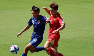 Tuyển nữ Việt Nam thua Đài Bắc Trung Hoa tại Asian Cup 2026
