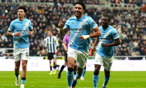 Cú đúp của Marmoush giúp Man City tiễn Newcastle rời sân chơi FA Cup