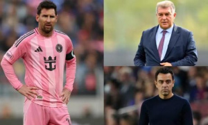 Xavi tố Laporta dối trá vụ chặn Messi trở lại Barca