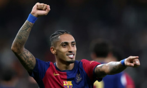 Raphinha sẵn sàng cho đại chiến Newcastle tại Champions League