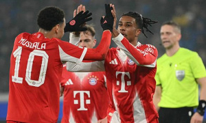 Bayern đặt một chân vào tứ kết sau màn hủy diệt Atalanta