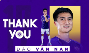 Hà Nội FC chia tay Đào Văn Nam dù vẫn còn hợp đồng