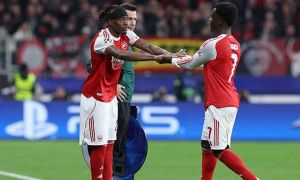 Arteta ca ngợi sự dũng cảm của Madueke trước Leverkusen