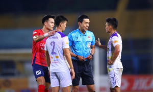 Trọng tài K League cầm còi trận cầu đinh Ninh Bình và CAHN