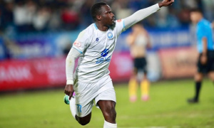 Nam Định nhọc nhằn hạ Thanh Hóa nhờ tân binh Akolo