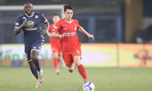 Thể Công Viettel thắng nhọc Hải Phòng nhờ khoảnh khắc Lucao