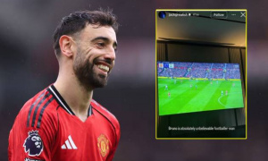 Grealish ngả mũ khi Bruno phá kỷ lục của Beckham