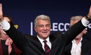 Vừa tái đắc cử, Laporta tuyên bố Barca luôn mở cửa đón Messi