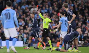 Thẻ đỏ của Bernardo Silva nhấn chìm Man City trước Real