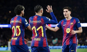 Barca nghiền nát Newcastle trong đêm đại tiệc tấn công
