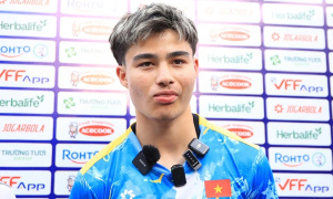 Antonio Moric nói tiếng Việt lưu loát khi tập cùng U23 Việt Nam