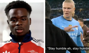 Saka mượn lời Haaland để bảo vệ lối chơi của Arsenal