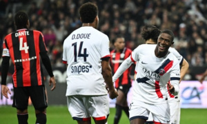 Nuno Mendes rực sáng giúp PSG hủy diệt Nice 4 bàn