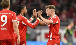 Bayern Munich ghi 97 bàn sau 27 vòng, áp sát kỷ lục lịch sử