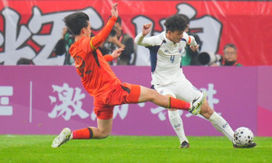 Bị dẫn 2 bàn, U23 Trung Quốc chật vật hòa U23 Thái Lan