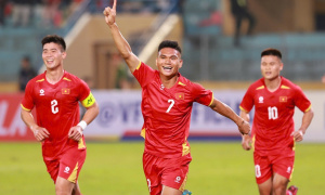 Tuyển Việt Nam nã 3 bàn vào lưới Bangladesh ngay hiệp 1