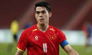 Khuất Văn Khang dính chấn thương trước ngày đấu Malaysia
