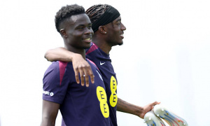 Thời cơ vàng để Madueke soán ngôi Saka tại tuyển Anh