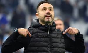 Fan Tottenham tẩy chay De Zerbi vì liên quan đến Mason Greenwood