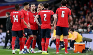 Tuyển Anh gây thất vọng trong bài sát hạch của Tuchel