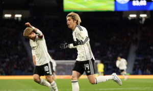 Junya Ito tỏa sáng, Nhật Bản khuất phục Scotland trên sân khách