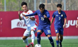 Thua Thái Lan, U23 Việt Nam hết cơ hội vô địch giải giao hữu