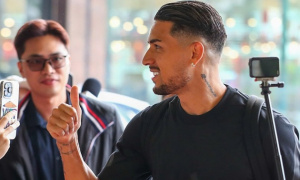 ĐT Việt Nam hành quân đến Ninh Bình quyết đấu Malaysia