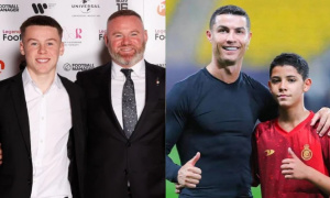 Hậu duệ Ronaldo và Rooney có thể vượt qua chiếc bóng khổng lồ?