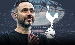 De Zerbi chuẩn bị giải cứu Tottenham