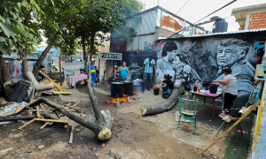 Ngôi nhà thơ ấu của Maradona trở thành bếp ăn từ thiện