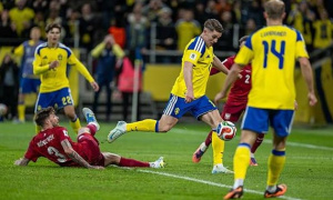 Gyokeres ghi bàn phút 88 đưa Thụy Điển tới World Cup