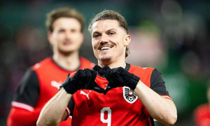 Sabitzer ghi bàn duy nhất giúp Áo đánh bại Hàn Quốc