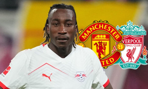 Leipzig đòi 100 triệu euro cho mục tiêu của MU, Liverpool
