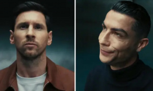 Ronaldo và Messi tái hợp trong chiến dịch quảng cáo của LEGO