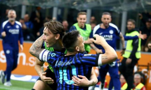 Inter nhấn chìm Roma trong ngày Lautaro bùng nổ