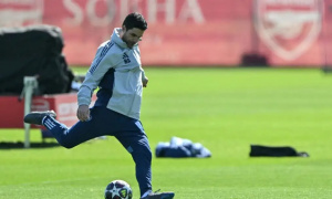 Arteta xác nhận Arsenal vắng 2 cầu thủ trước Sporting