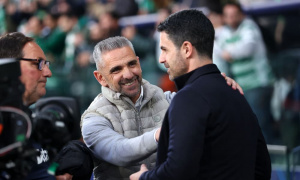 Thua cay đắng, HLV Sporting tự tin lật kèo Arsenal