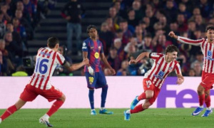 Barca bất lực nhìn Atletico Madrid đánh chiếm Camp Nou