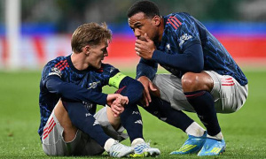 Cơn ác mộng chấn thương lại bủa vây Martin Odegaard