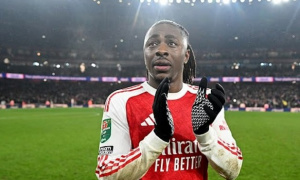 Eze tái xuất sân tập mang tin vui lớn cho Arsenal