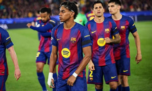 Barca đòi UEFA điều tra trọng tài sau trận thua Atletico