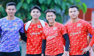 Tin vui cho Ninh Bình khi Lê Phát sớm trở lại tập luyện