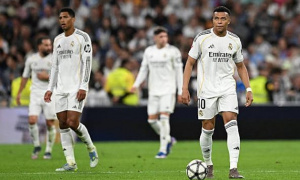 Chia điểm trước Girona, Real hụt hơi trong cuộc đua với Barca