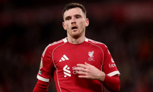 Tottenham sắp kích nổ bom tấn Andy Robertson