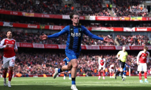 Merson gọi trận thua Bournemouth của Arsenal là kết quả tồi tệ